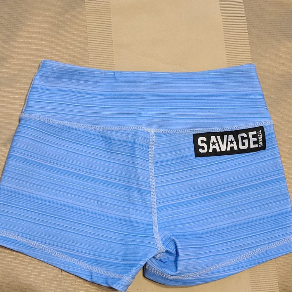 Savage Barbell booty shorts